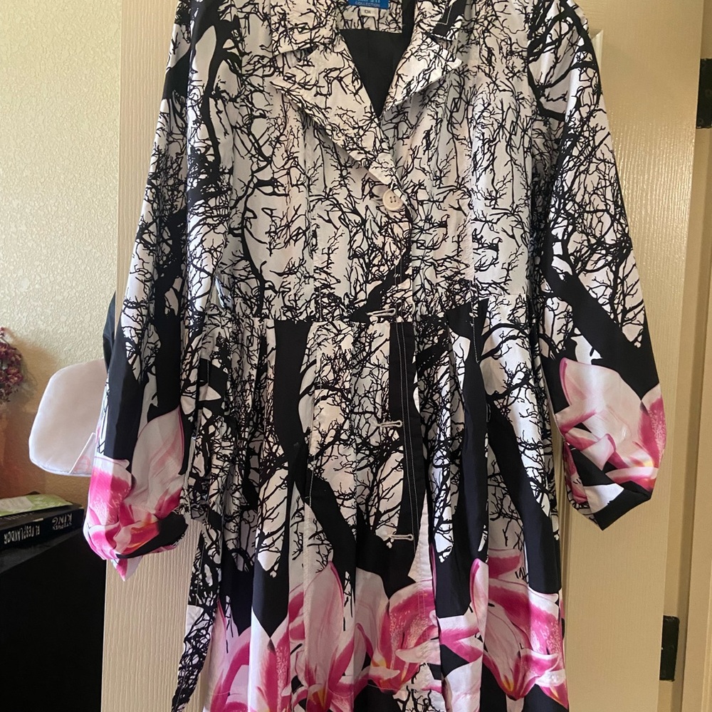 Floral coat